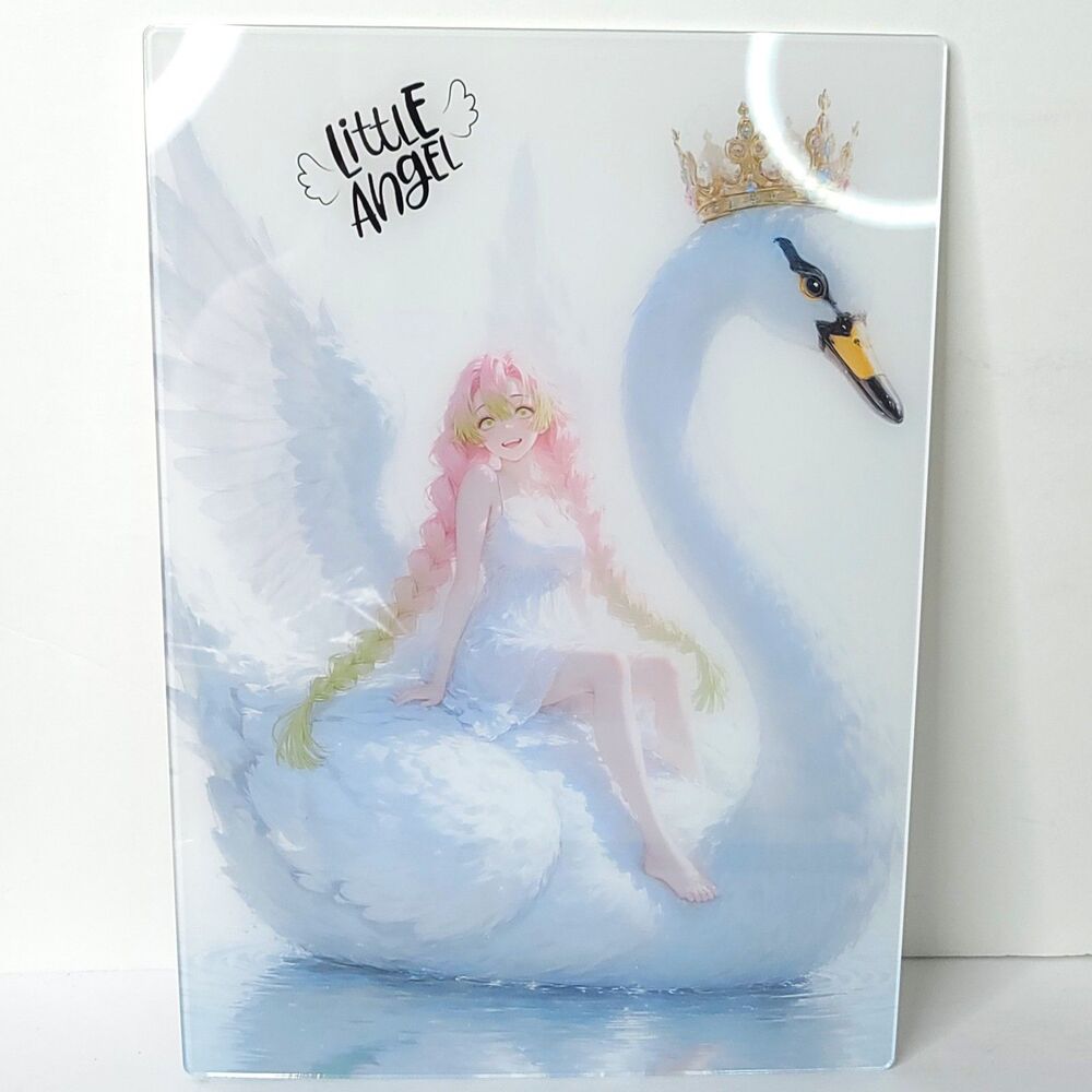 Mitsuri Double Sided Angel Waifu Card Anime Girl Wall Art Oversized Board A4